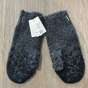 Lululemon M/L Women's Ombre Knit Textured Mittens black‎ NWT gloves
